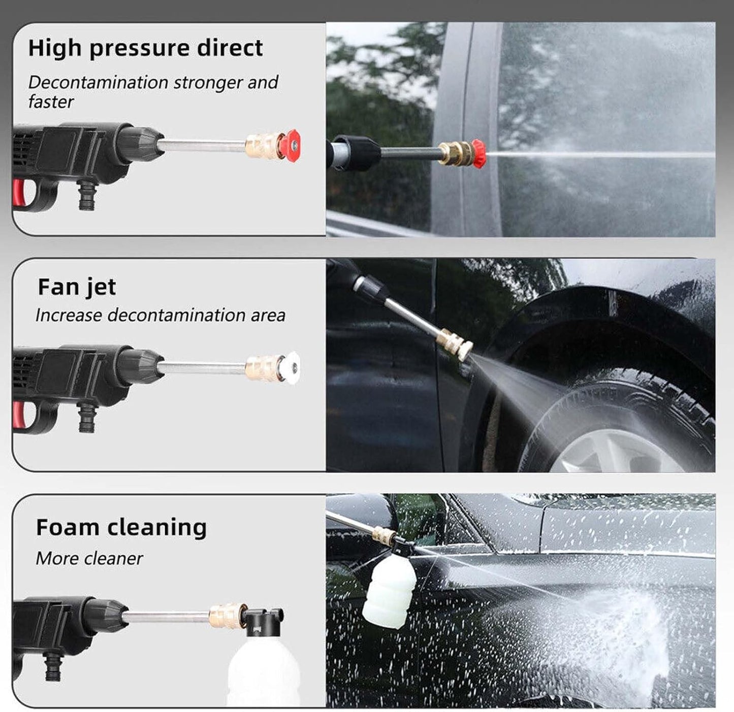 Cordless High-Pressure Car Wash Gun