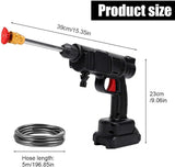 Cordless High-Pressure Car Wash Gun