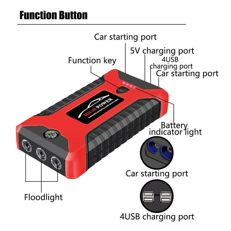 3-IN-1 PORTABLE JUMP STARTER