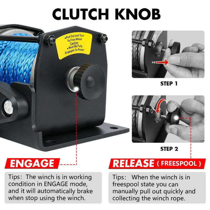 Electric Winch 12V