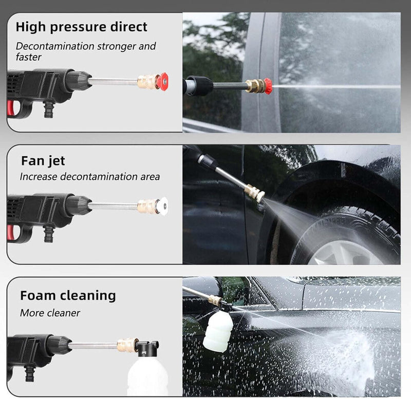 Cordless High-Pressure Car Wash Gun